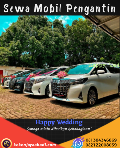 Sewa Mobil Wedding Jakarta Barat